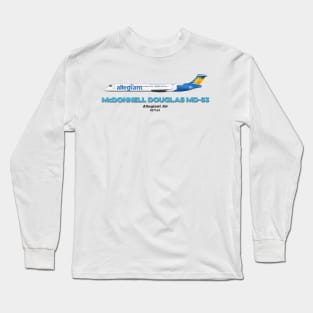 McDonnell Douglas MD-83 - Allegiant Air Long Sleeve T-Shirt